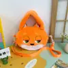 Nueva Bolsa de Peluche de Zootopia Judy Nick Zorro Bolso de Mano Moda Estudiante Bolsa de Maquillaje Venta al por Mayor