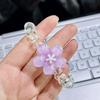 Anillo para el pelo de línea telefónica Sanrio, Dibujos animados, Alta elasticidad, Dulces accesorios para el cabello, Pulsera de doble uso para novia, Cuerda para la cabeza de mujer estilo Mori