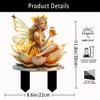Colección de inserción de tierra para pilas de jardín acrílicas transfronterizas, superventas en Amazon, adornos para patio al aire libre, accesorios decorativos.