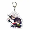 Chaveiro Atacado Demon Slayer Mercadoria de Anime Pingente Dupla Face em Acrílico Bem-vindo a Nos Enviar Seu Design para Placas de Suporte