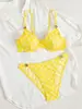 Comercio Electrónico Transfronterizo se Especializa en Suministrar Inventario Directo de Fábrica de Trajes de Baño Nuevos, Bikinis Sexys con Aro Estilo Europeo y Americano