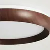 Lámpara de Dormitorio de Estilo Silencioso Lámpara de Techo Retro Lámpara Antigua para Habitación de Casa de Huéspedes Patrón Nogal Chino Lámpara Redonda para Dormitorio Principal