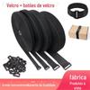 Gancho faça você mesmo lã mesmo corpo fivela de velcro fivela quadrada cinto de encadernação linha fixa cinto de encadernação autoadesivo 5 m fivela correspondente