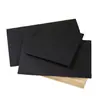 Sobre de Invitación Plegable con Forro Interior Negro de 250g Tarjeta Plegable Tarjeta de Invitación Comercial para Boda