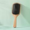 Peine de madera de haya con bolsa de aire, peine de masaje meridiano, peine especial para mujeres, peine cojín para el cabello para el hogar, peine esponjoso para peinar el cabello