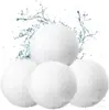 Esponja absorbente de aceite para piscina en stock, bola para nata, bola de esponja blanca, esponja absorbente de aceite para jacuzzi