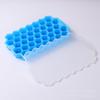 Molde de gelo hexagonal criativo de silicone tipo colmeia de grau alimentício para geladeira, bola de gelo, cubo de gelo, caixa de gelo, caixa de armazenamento, estéreo