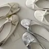 Temporada do Primeiro Encontro~ Sapatilhas Ballet Bico Redondo com Laço Francês para Mulheres, Sapatos Planos Mary Jane Elegantes Slip-On