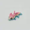 Pequeño Dragón Volador Impreso en 3D con Articulaciones Móviles, Ojos Simulados, Lindo Colgante de Dragón Volador, Regalo de Navidad, Halloween