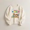 Moletons Infantis Juntos Rumo ao Futuro, Tops Infantis Outono e Inverno, Uniformes para Atividades Estudantis, Roupas Familiares de Jardim de Infância Juntos