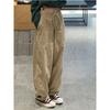 Pantalones Rectos Sueltos de Nuevo Estilo para Primavera y Otoño para Hombres y Mujeres, de Cintura Alta, Ajustados, Monos Casuales de Pierna Ancha para Mujeres
