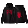 Sudaderas para Hombres y Mujeres, Suéteres Hip-Hop Geniales, Suéteres Pulóver de Metal Karl Aterrador, Sudaderas con Capucha