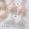 Sujetador de mujer talla grande con cierre frontal, espalda descubierta tipo belleza, sin varillas, ligero, transpirable, con copas fijas, Yanjiasi 1880 espalda tipo belleza