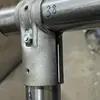 Accesorios para Secador de Piso de Conexión 4/6 Hebilla Cruzada Pieza de Fijación en T Tubo de Acero Inoxidable de 20/25 mm Accesorios