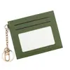 Nuevo tarjetero simple transfronterizo para mujer, monedero mini compacto y ultradelgado con cremallera, llavero, resistente al desgaste, tarjetero con múltiples ranuras para tarjetas