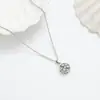 Collar de Moda de Lujo Ligero con Diseño Hueco de Flor de Amor y Mariposa, Cadena para Clavícula de Temperamento Nicho para Mujer, Venta al por Mayor