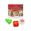 OCEAURA Conjunto de Bolas de Banho de Natal Bola de Banho Chuveiro de Bolhas Fragrância Hidratante Fragrância de Flores Pele Limpa