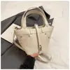 Bolso Pequeño para Mujer 2026 Primavera Nuevo Moda Versátil Bolso Cruzado para Mujer Cremallera de Gama Alta Bolso de Hombro Bolso Cubo