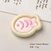 Accesorios de Resina para Manualidades de Dibujos Animados, Botones de Expresión, Pinzas para el Cabello de Pegamento Cremoso, Decoraciones para Fundas de Teléfono, Hebillas de Zapatos, Colgantes para Llaveros