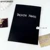 Novo Caderno A5 de Mercadoria Death Note, Essencial para Fãs de Anime, Páginas Pautadas para Anotações
