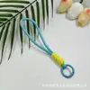 Cordón para Teléfono con Bloques de Color Dopamina, Llavero Tejido, Correa Desmontable Anti-Pérdida, Cuerda para Colgar en Mochila, Correa de Muñeca