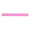 Venta al por mayor En stock Fabricante Transfronterizo de Comercio Exterior Regla, Ancho 3 cm, Regla de Plástico Transparente Colorida, Regla de Longitud 30 cm