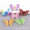 Funda de Teléfono de Mariposa Colorida, Materiales DIY de Animales Simulados, Accesorios de Resina Hechos a Mano, Gomitas para el Cabello al por Mayor, Accesorios para el Cabello, Parches