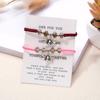 Pulsera Magnética de Corazón de Araña Europea y Americana para Halloween Pulsera de Cristal para Parejas Joyería de Halloween Venta al por Mayor
