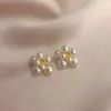 Aretes de Perla para Mujeres Sin Perforaciones, Ganchos de Oreja Vintage, Pendientes de Borla, Joyería al por Mayor