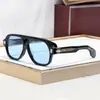 Gafas de Sol de Lujo Wildhorse de Fibra de Acetato Estilo Hip-Hop Jm Hechas a Mano en Japón Cuadradas para Vacaciones