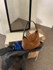 Bolsas para Mujer 2026 Otoño e Invierno Nuevo Bolso de Hombro de Gamuza Bolso de Mano Patchwork Retro para Mujer Bolso de Axila Versátil de Moda