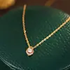 Colar com Pingente Gota de Água Banyan Tree em Prata S925 Leve Luxo Feminino 2025 Novo Estilo Francês Elegante Banho de Ouro K Colar de Alta Qualidade