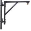 Soporte de elevación para trípode Jintielong Leiya Polea para candelabro Altavoz colgante Accesorios para escenario Bandeja de cuatro garras Varilla ajustable