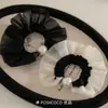 Estilo Japonés y Coreano Grande Elegante Versátil Borde de Encaje de Malla Bol de Perlas Elegante Lujo Ligero Calidad Suave Accesorios para el Cabello Destacados