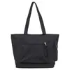 Bolsa de lona para mujer, gran capacidad, nuevo estilo 2026, bandolera simple y versátil, bolso de hombro casual, adecuado para la escuela, el trabajo y el uso diario