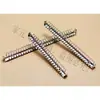 202630 Clips para Carpeta de Hojas Sueltas para Estudiantes Perforadora de Agujeros Anillas para Carpeta de Hojas Sueltas A4A5B5 Clips de Metal Hierro Clips de Almacenamiento de Plástico