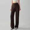 Pantalones de Yoga para Mujer 2026 Sueltos Casuales Rectos de Pierna Ancha Secado Rápido Correr Entrenamiento Caída Fitness Deportes Pantalones Largos