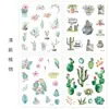 Diario creativo, cuenta de mano, cuaderno de pegatinas, pegatinas diarias, pegatinas con patrón lindo de dibujos animados para niños, venta al por mayor