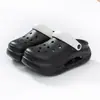 Zuecos de verano para mujer de EVA, antideslizantes, impermeables, transpirables, de suela suave, zapatillas de punta cerrada, sandalias para mujer