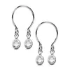 Anillo para Pezón en Forma de U de Acero Inoxidable Piercing Falso Colgante Cadena para Pezón Gota de Agua Incrustada Zirconia Adorno para Pezón Clavo para Pezón Piercing Falso Anillo Falso para Pezón