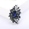Moda para Mujer Broche de Aleación Electrochapado en Oro Antiguo para Combinar con Todo con Diamantes Accesorios de Ropa Pin Corsage