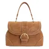 Bolsa de Mão de Camurça Usada para Mulheres, Nova Tendência Outono/Inverno 2025 Moda de Luxo Pequena Quadrada Versátil Bolsa Transversal