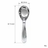 Juego de Cuchara y Tenedor Planos de Acero Inoxidable 304 de Alto Valor para Niños, Bebés, Infantes y Niños Pequeños, Cuchara Especial para Sopa