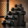 Mancuernas hexagonales al por mayor para hombres, 2 kg para estudiantes, Mancuernas de hierro con arena de 5 kg para uso en casa para mujeres, Entrenamiento de brazos, Fitness