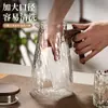 2025 Nueva Tetera de Vidrio Resistente a Altas Temperaturas para el Hogar de Gran Capacidad Verano Fresco Juego de Tazas para Beber Agua Hervida Sensación de Lujo Ligero