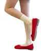 Meias JK brancas 021 para panturrilha, meias longas, malha fina respirável de verão, meias fofas estilo girl japonesa para mulheres