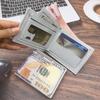 Billetera de Dólares para Hombre Transfronteriza de Gran Capacidad Retro Dólar Indio Cartera Creativa Explosión de Amazon en stock