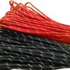 Cuerda de Paracord Reflectante Negra de Siete Hilos Herramienta de Supervivencia para Exteriores Cuerda de Montañismo Cuerda de Rescate de Emergencia Cuerda Reflectante para Posicionamiento Nocturno