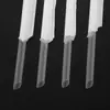 Pajitas pequeñas desechables extendidas de 700 ml 6*230 mm punta afilada verde oscuro para té de limón hecho a mano, empaquetadas individualmente