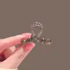2025 Novo Prendedor Pequeno de Garra com Strass Presilha Lateral de Pérola para Mulheres Grampo de Cabelo para Parte de Trás da Cabeça Pequeno para Penteado Semi-preso Acessórios de Cabelo